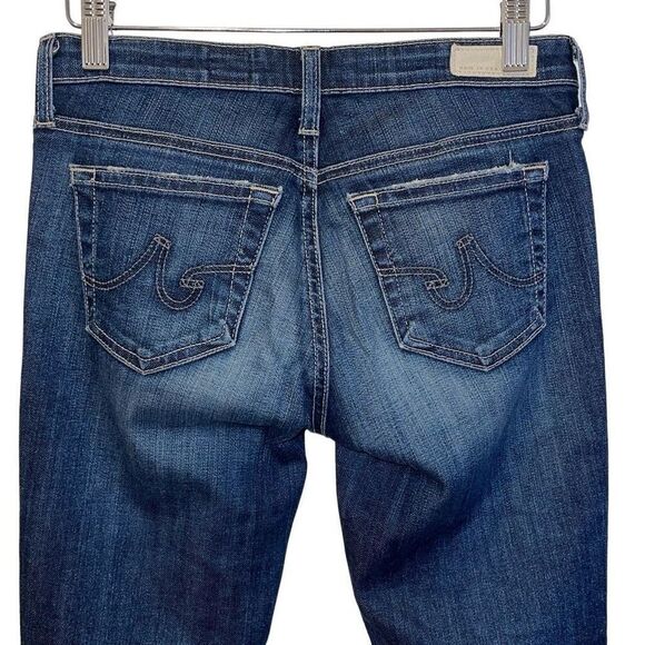 Adriano Goldschmied Women's Stilt Roll Up Cigarette Straight Jeans Blue Size 25R - Picture 4 of 11